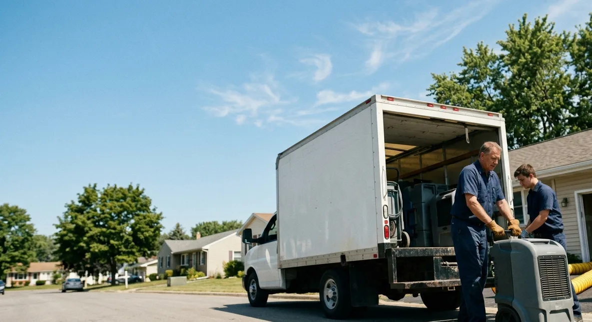Water Damage Cleanup in Cloverdale, OH near me